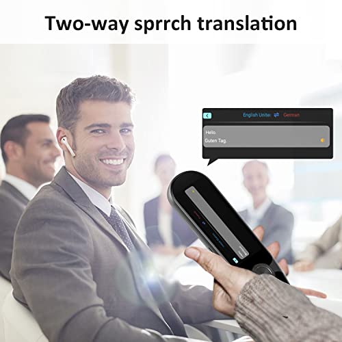 Reading Pen - 112 Languages Translation Pen - Text To Speech Pen Scanner Ai Voice & Camera Translators - Real-Time All Foreign Languages Travel & Business & Learning & Meeting #TOP4