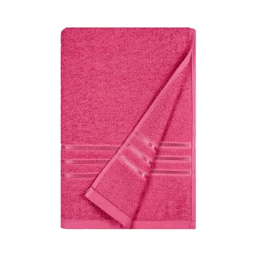 Image of MYTRIDENT Comfort Living Bath Towels | Quick Drying | Travel Friendly | for Men /Women|1 Piece Large Size |100% Cotton 400 GSM |70 cms x 140 cms - Multicolor