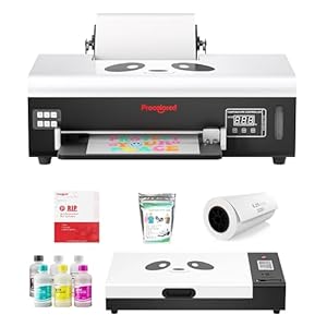 Impresora F8 Gen-2 DTF A4 L800 Máquina de impresión de transferencia directa a impresora de película con impresión sin costuras y sistema de limpieza semiautomático (impresora Gen-2+horno)