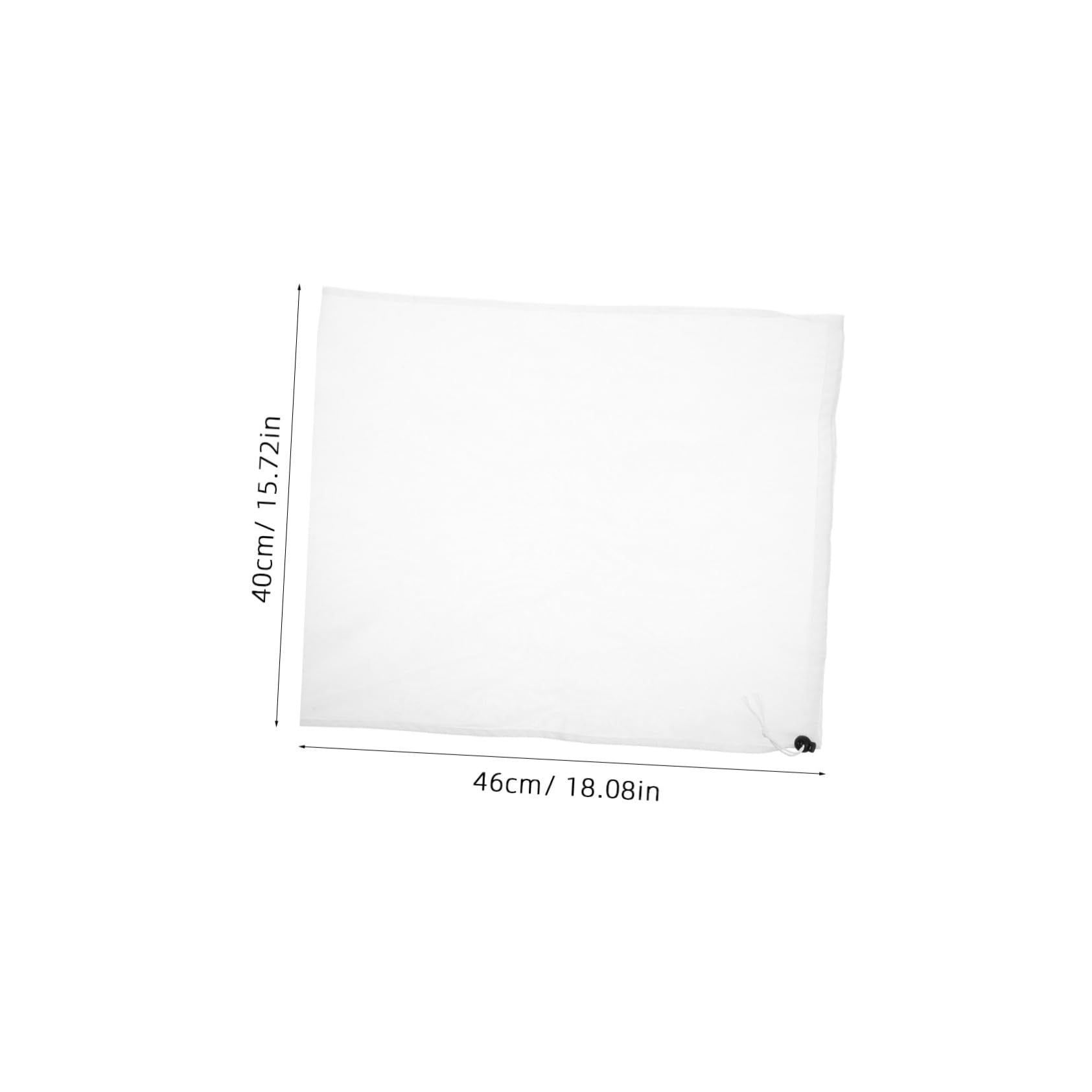 Cabilock Food Straining Bag Large Mesh Filter for Milk Yogurt Homebrewing Reusable Strainer Bag