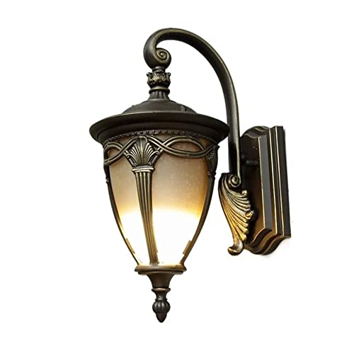 Applique murale solaire étanche rétro pour éclairage extérieur balcon