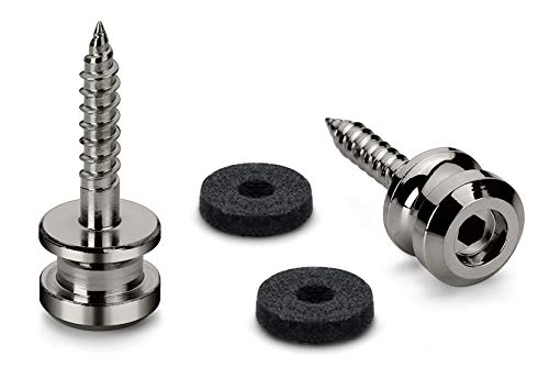 SchallerLock Buttons - ruthenium (1 pair)