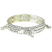 4030026 Christian Scripture Religious Bracelet Psalm 14518