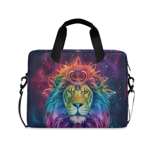 Bolsa para portátil compacta antiroces con bolsillo con cremallera y correa de hombro