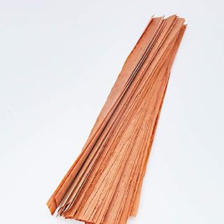 100 Packs Spanish Cedar Cigar Lighter Cedar Wood Spills Strips Sticks, Cigar Lighting