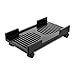 ORICO CPU Ständer Computer Tower Ständer Universal CPU Halterung mit 2 Feststellrädern und 2 Lenkrollen für Desktop-Tower, Drucker, unter Home Office Desk(Schwarz, 46 * 26.5 * 6cm)