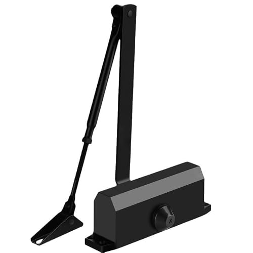 Door Closer, 2pcs Adjustable Door Stopper Speed Mute Closing for 25 to 85KG Hardware,Commercial & Home Use(2PCS_LOAD-BEARING65-85KG)