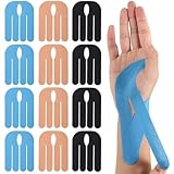 THQAE 12 Pcs kinesiotapes, Kinesiotapes Vorgeschnitten for Handgelenk, Wasserfestes kinesiotape für Schmerzlinderung, Original Baumwolle Handgelenk Tape für Sport&Dauerhafte Unterstützung