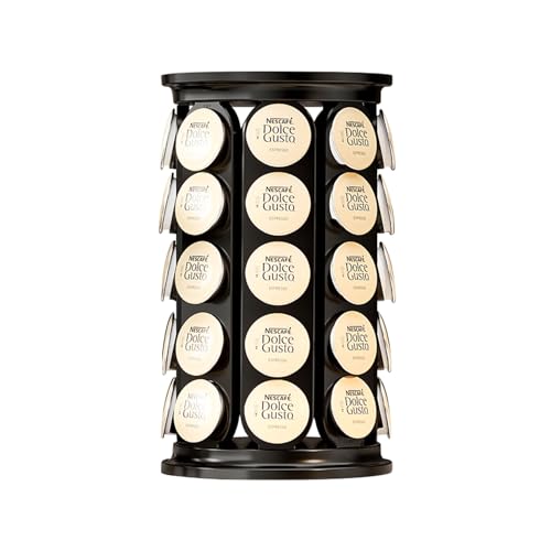 CARONIN Coffee Pod Storage Carousel Holder Organiz