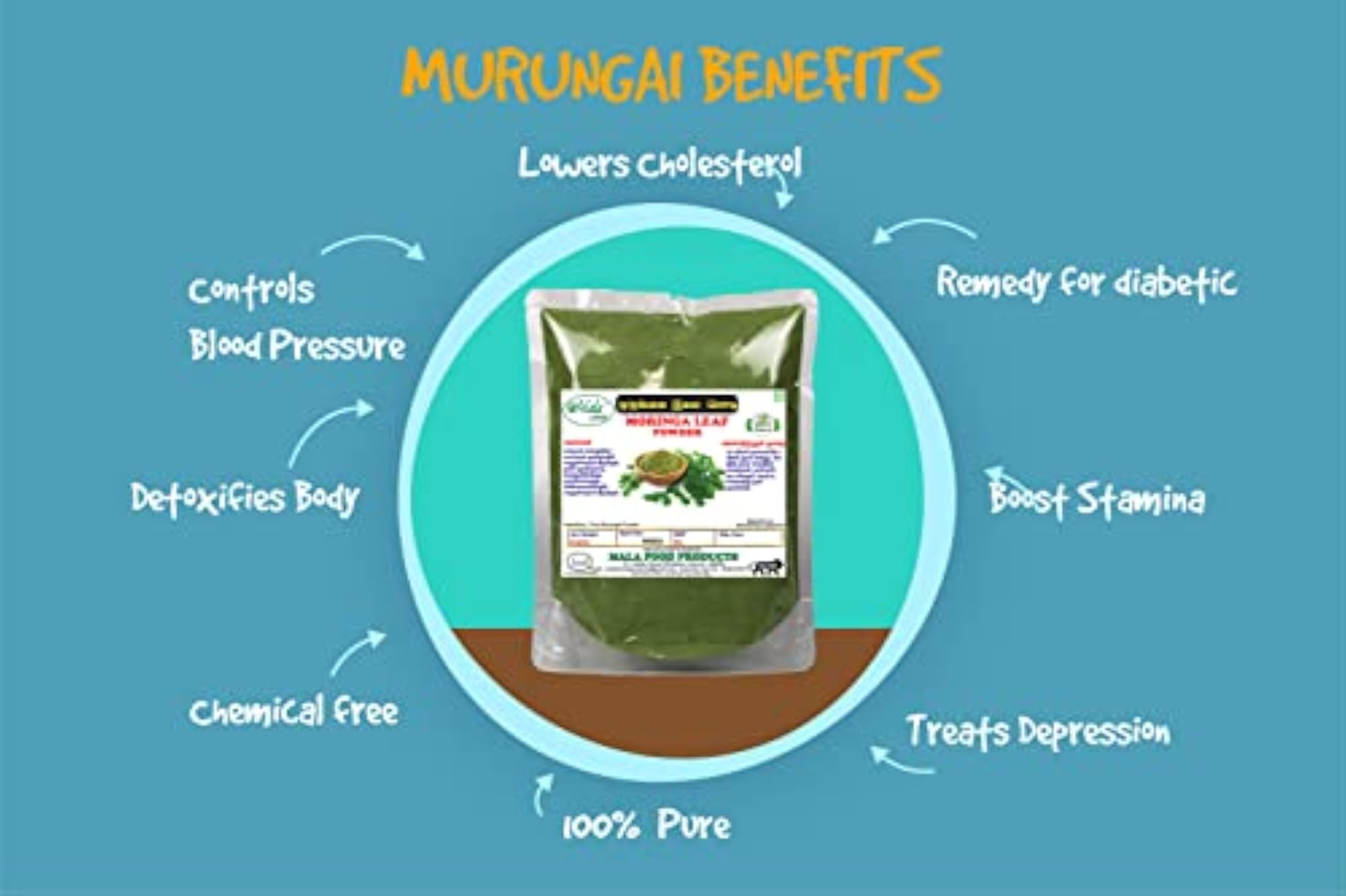 Moringa Powder - Pure & Natural