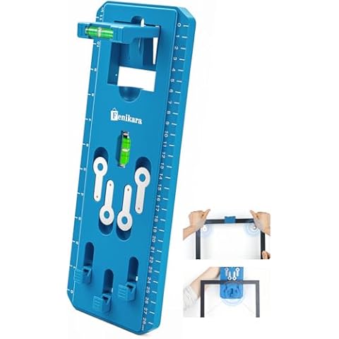 Feníkara Picture Hanging Kit with Level Cover