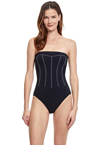 Gottex Splendid Bandeau Une Pièce maillot de bain femme chic et sculptant