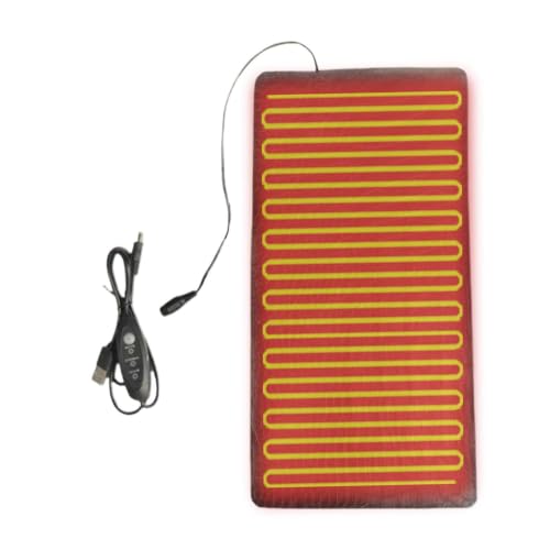 Reptile Anti-scratch Heating Pad, Usb Three-level Temperature Adjustable Pe | Terrarium Tank Heater Mat For Tortoises Snakes Gec