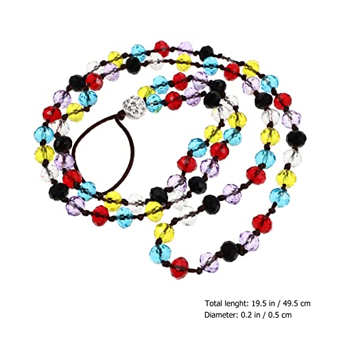 Ifundom Phone Charm Strap Crystal Beaded Phone Rhinestone Glitter Long Lanyard Colorful Beads Hanging Neck Straps Bracelet Keychain For Women Girls #TOP5