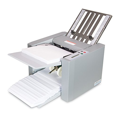 FORMAX FD 314 Desktop Office Folder, Up to 250 Sheets 20 Pound (75gsm) Hopper Capacity, Up to 7700 Sheets per Hour, LCD Control Panel with 3-Digit Resettable Counter