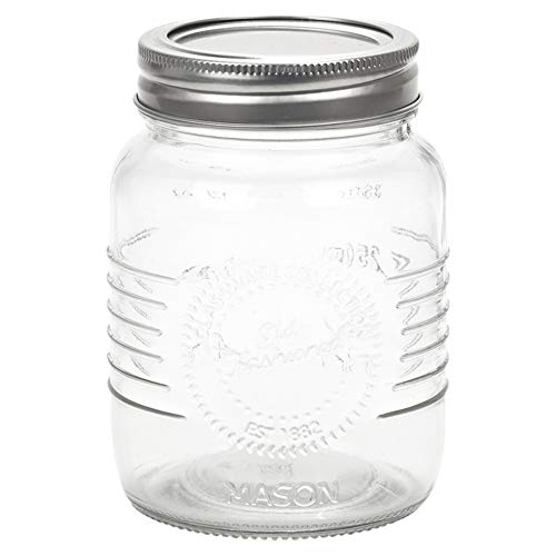 Glass Mason Preserve Jars (1, 0.5L)