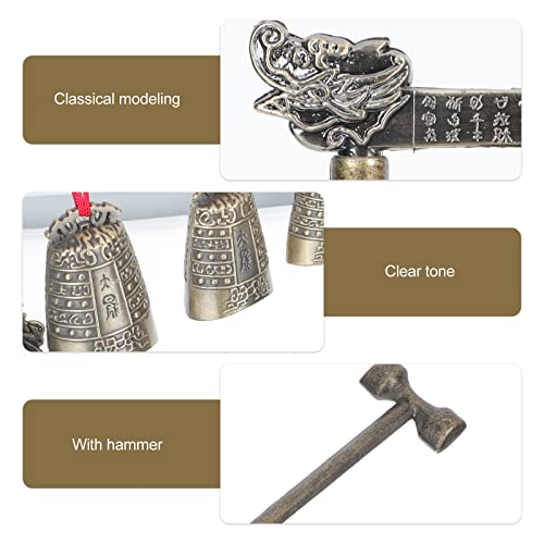 1 Conjunto Sinos Instrumento De Percussão Carrilhão Antigo Instrumento Musical Antigo Instrumento Fo