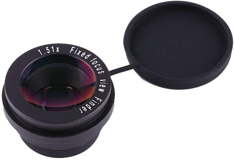Viewfinder Eyepiece for DSLR Camera, Magnifying Eyepiece Viewfinder for Camera, 1.5X Fixed Focus Viewfinder Eyepiece Eyecup Magnifier Cover Scope