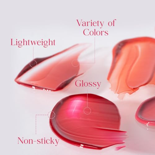 Image of CLIO Crystal Glam Tint, Glossy Lip Tint with Glass-Like Shine, Lightweight Buildable Lip Stain, Long-Lasting Pigmented Color, Non-Sticky, Korean Lip Tint, Safe for Sensitive Lips (020 VANILLA APPLE)