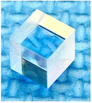 PBS Transparent Lens Polarizing Beam Splitter 630nm-660nm 10x10mm (Pack of 3)