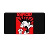 RANCID ランシド バンド デスクマット マウスパッド 大型 ゲーミング デスクパッド おしゃれ 防塵 耐熱 滑り止め 耐久性良い 清潔しやすい 大型サイズ 多機能 自宅 仕事 事務 オフィス ゲーム用 40X75cm