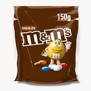 M&M'S Schokolinsen, Schokolade Beutel für Halloween Snacks 150g