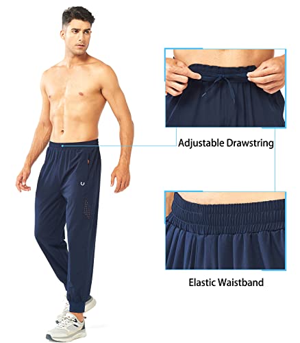 Image of NORTHYARD Men's Athletic Running Pants Lightweight Quick-Dry Joggers Gym