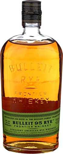Bulleit 95 Rye Bourbon, Small Batch American Frontier Whiskey, 95%-iger, hoher Roggenanteil...