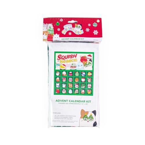 Squishmallows Advent Calendar Fabric Panel