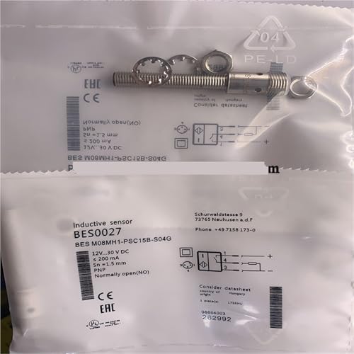Sensor BES0027 inductivo M08MH1-PSC15B-S04G para control posicional 6
