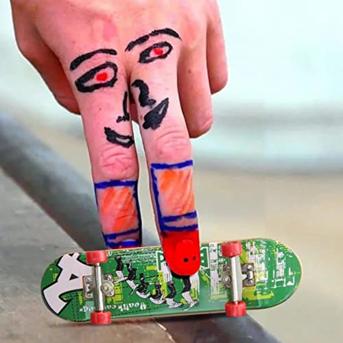 Mini brinquedo de skate de dedo, Conjunto de Brinquedos de Placas de Dedo de Mesa para Crianças | Br
