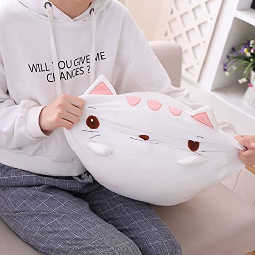 Tuscyvk 8 Inch Cat Plush Toy, 3D Cute Cat Plush Stuffed Animal Pillow, Kawaii Cylindrical Hugging Pillows, Soft Plush Pillow Stuffed Doll Toys Gift For Kids Birthday, Christmas, Thanksgiving #TOP4