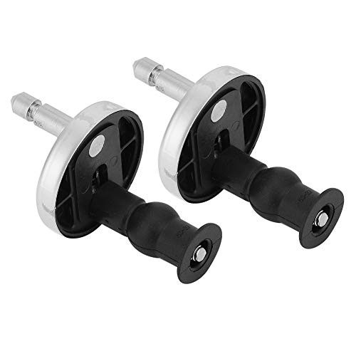 La Mejor Lista de Inodoros de dos piezas los más solicitados. 43 Kit de Tornillos de Bisagra para Asiento de Inodoro, 2 Piezas, Tornillos de Repuesto para Asiento de Inodoro, Acero Inoxidable Sólido, Tuercas Superiores de Goma Expansibles para