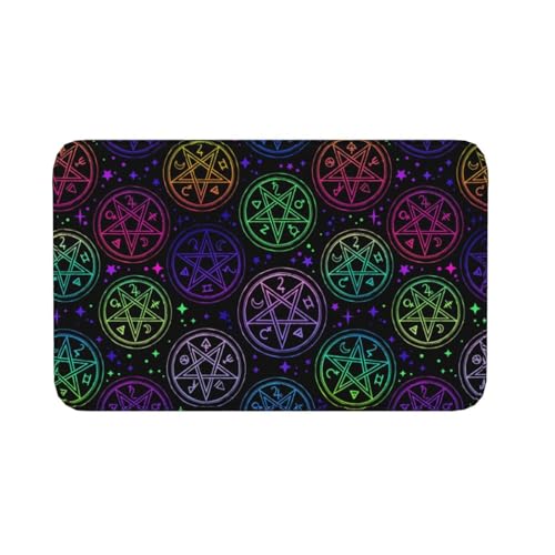 ���@ ��䊐� �� �� Colourful ���փ}�b�g ���� �t�����l�� �h�A�}�b�g �D���Ƃ� ����~�� �􂦂� ���ӂ��}�b�g 50×80cm