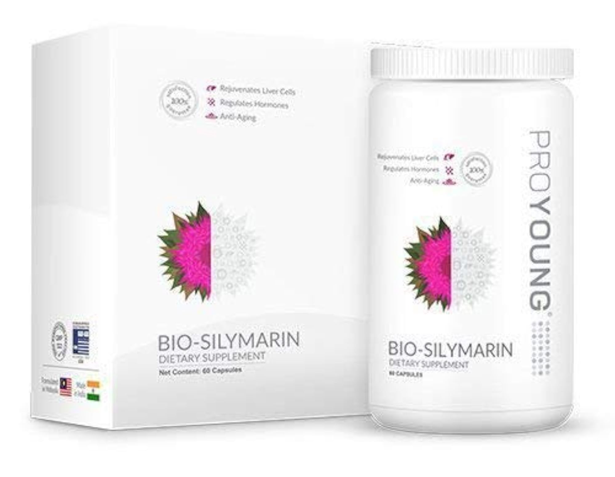 PROYOUNG Bio-Silymarin Liver Detox Milk Thistle