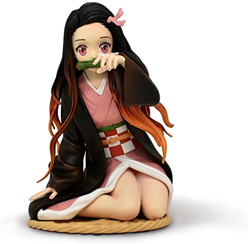 Nezuko Kamado Demon Slayer Anime Figure Pose Collectible Toy Statue Model Statue