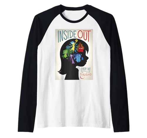 T-shirt Inside Out Disney Pixar pour un look streetwear idéal lors de vos sorties ciné