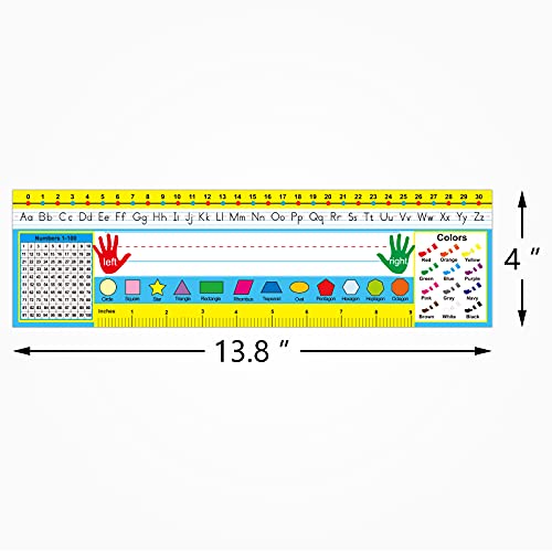36 Pack Name Plates For Classroom Desks, Kindergarten Name Tags & Desk Tapes For Back To School Supplies, Self Adhesive #TOP6