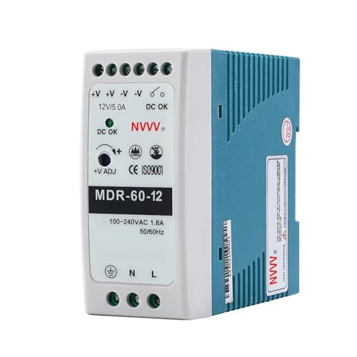 NVVV MDR-60-12 12V 5A DIN-Rail Supply