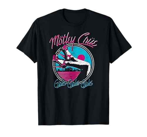 Mötley Crüe Girls Girls Heels T-Shirt