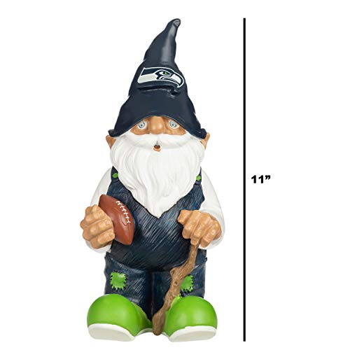 Image of NFL Resin 11.5 inch Team Logo Outdoor Garden Statue Gnome