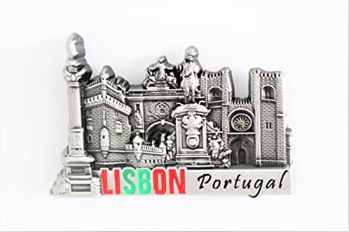 Paris - 3D Metal Fridge Magnet for Kitchen Refrigerator - Unique Stylish Design Holiday Souvenir Gift