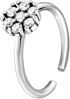GIVA 925 Oxidised Silver Meena Toe Rings| Toe Rings for Women and Girls | With Certificate of Authenticity and 925 Stamp |... Price In India
