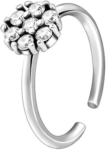 GIVA 925 Oxidised Silver Meena Toe Rings| Toe Rings for Women and Girls | With Certificate of Authenticity and 925 Stamp |...