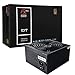Price comparison product image CiT FX Pro 600W PSU  Non-Modular Gaming Power Supply Unit with Active PFC, Japanese TK Capacitor - 14cm Quiet Fan - Flat Black Cables - 80 Plus Bronze Certified - Full Circuit Protection | Black