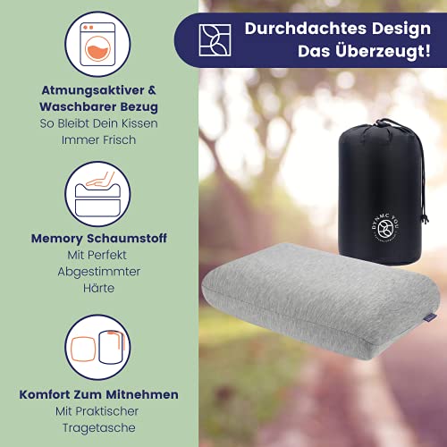 Campingkissen DYNMC you Bequemes Reisekissen für Outdoor und Reisen