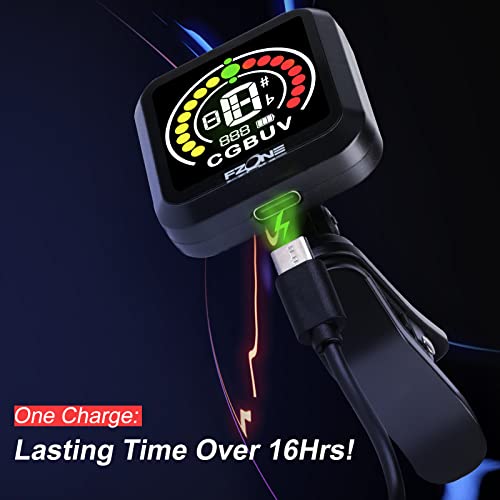 Guitar Tuner Clip On Chromatic Tuner Rechargeable, Super Big Bright Va-Lcd Display, 360° Rotatable #TOP6