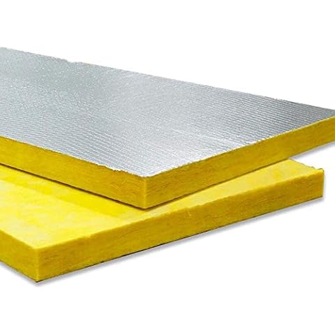 Owens Corning 703 FRK Semi Rigid Fiberglass Board Sound Absorbing Thermal Acoustic Insulation, 2 Inch Thickness (6 Pack) Cover