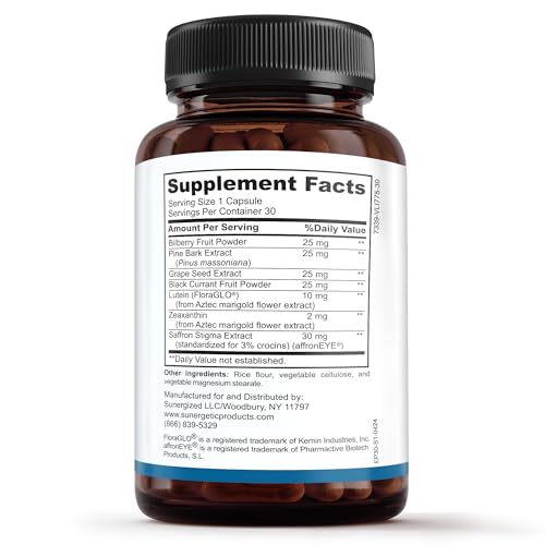 image for Sunergetic Premium Eye Pressure Support Supplement - Eye Pressure Supp