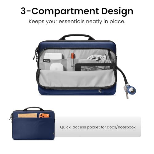Image of tomtoc 360 Protective Laptop Case for 16-inch New MacBook Pro M5 Pro /Max | 2026 A3428 A3429, M4 /M3 /M2 /M1 A3403 A3186 A2991, Water-Resistant Laptop Sleeve Bag with CornerArmor, Fits Dell XPS 16